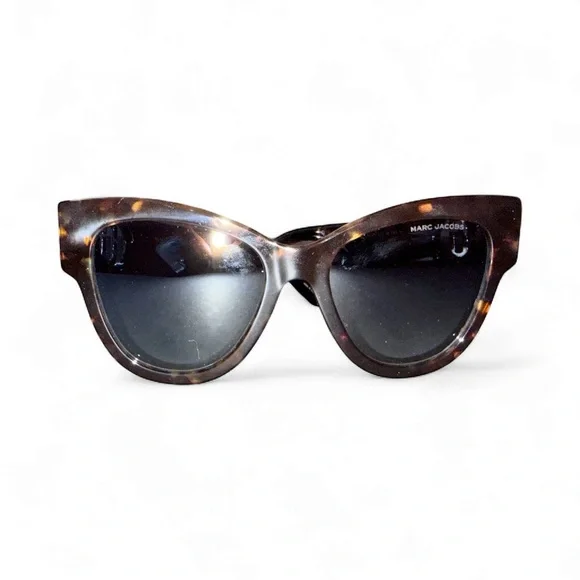 NWT ladies Marc Jacobs Sunglases NWT MARC JACOBS Black & White Monogram Grey Square Ladies  main image 4